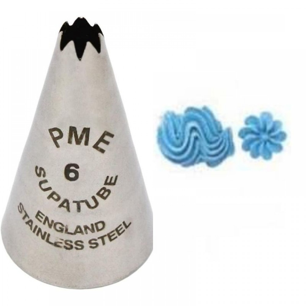 Piping Nozzles PME Stainless Steel Seamless Supatube Nozzle